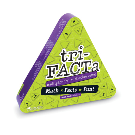 LEARNING RESOURCES Tri-FACTa™ Multiplication And Division Game 3039